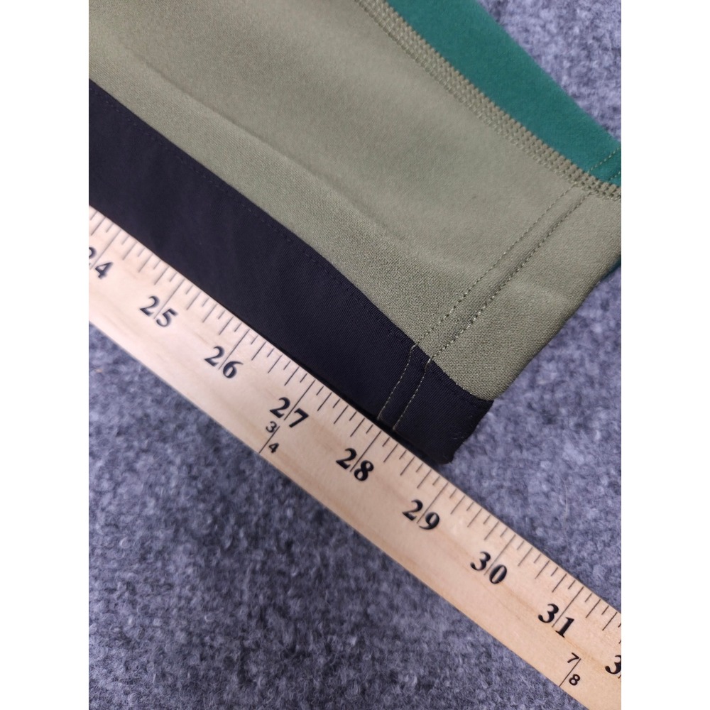 The North Face Steep Tech Leggings Womens L Olive Green Black Fleece Tights - Picture 5 of 13